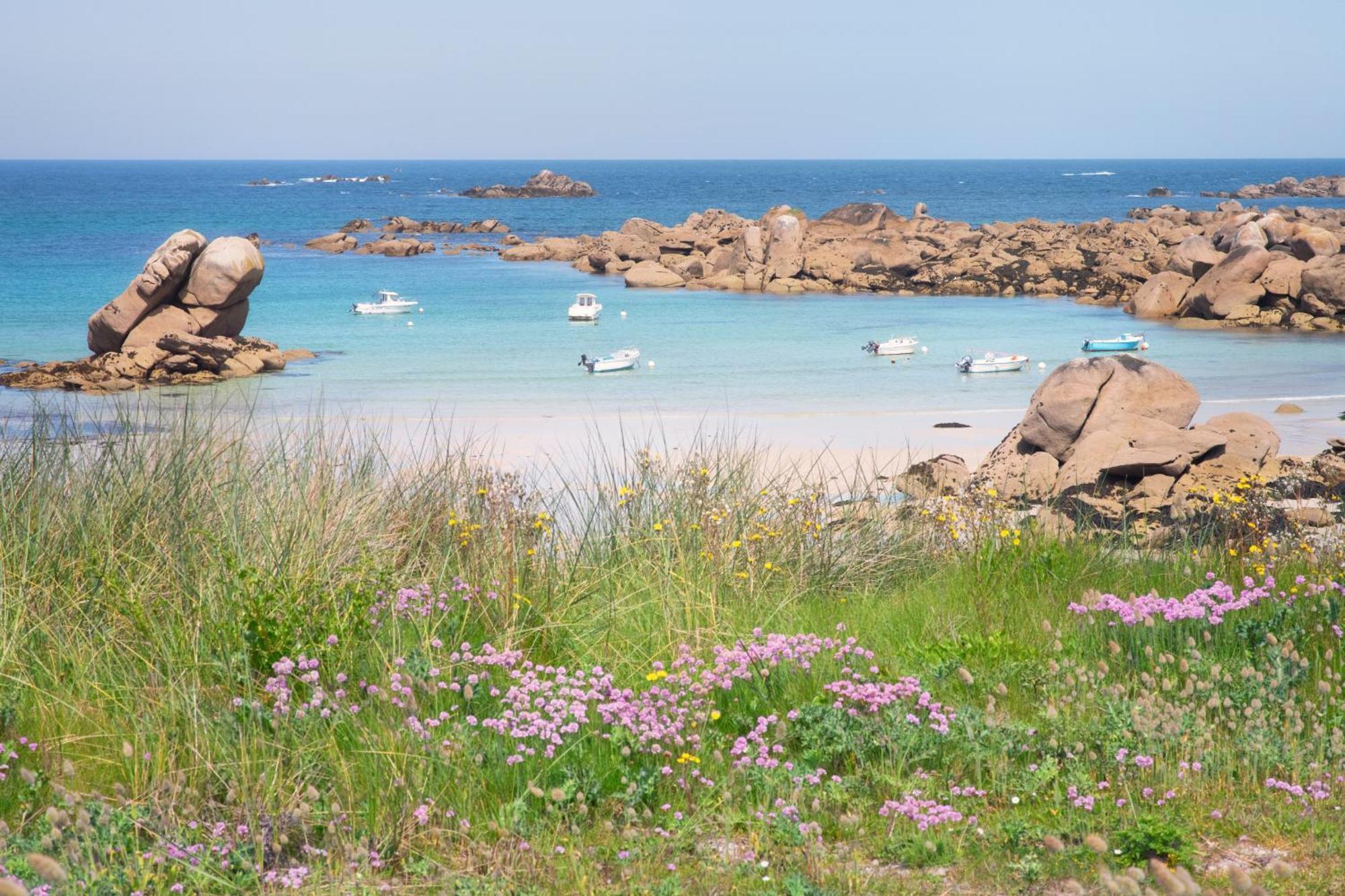 Ty Nevez - Jolie Maison Neuve Avec Petite Vue Mer Saint-Pabu  Exteriör bild