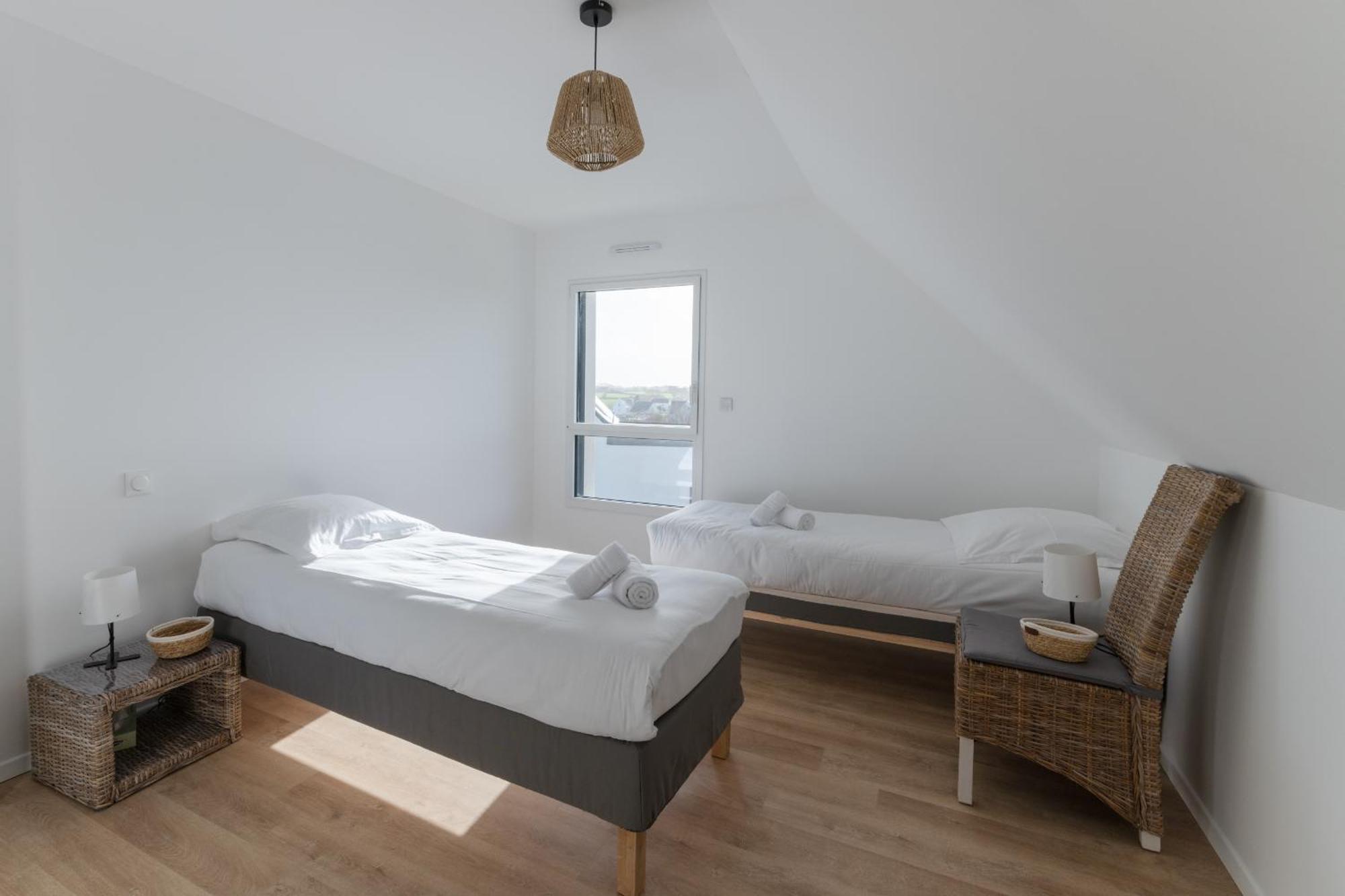 Ty Nevez - Jolie Maison Neuve Avec Petite Vue Mer Saint-Pabu  Exteriör bild