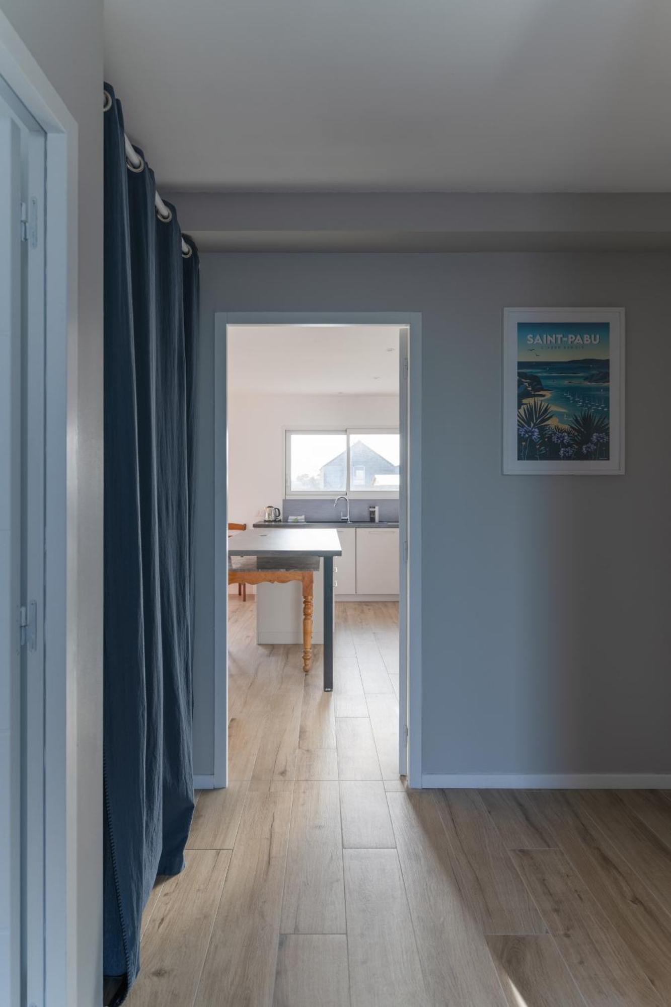 Ty Nevez - Jolie Maison Neuve Avec Petite Vue Mer Saint-Pabu  Exteriör bild