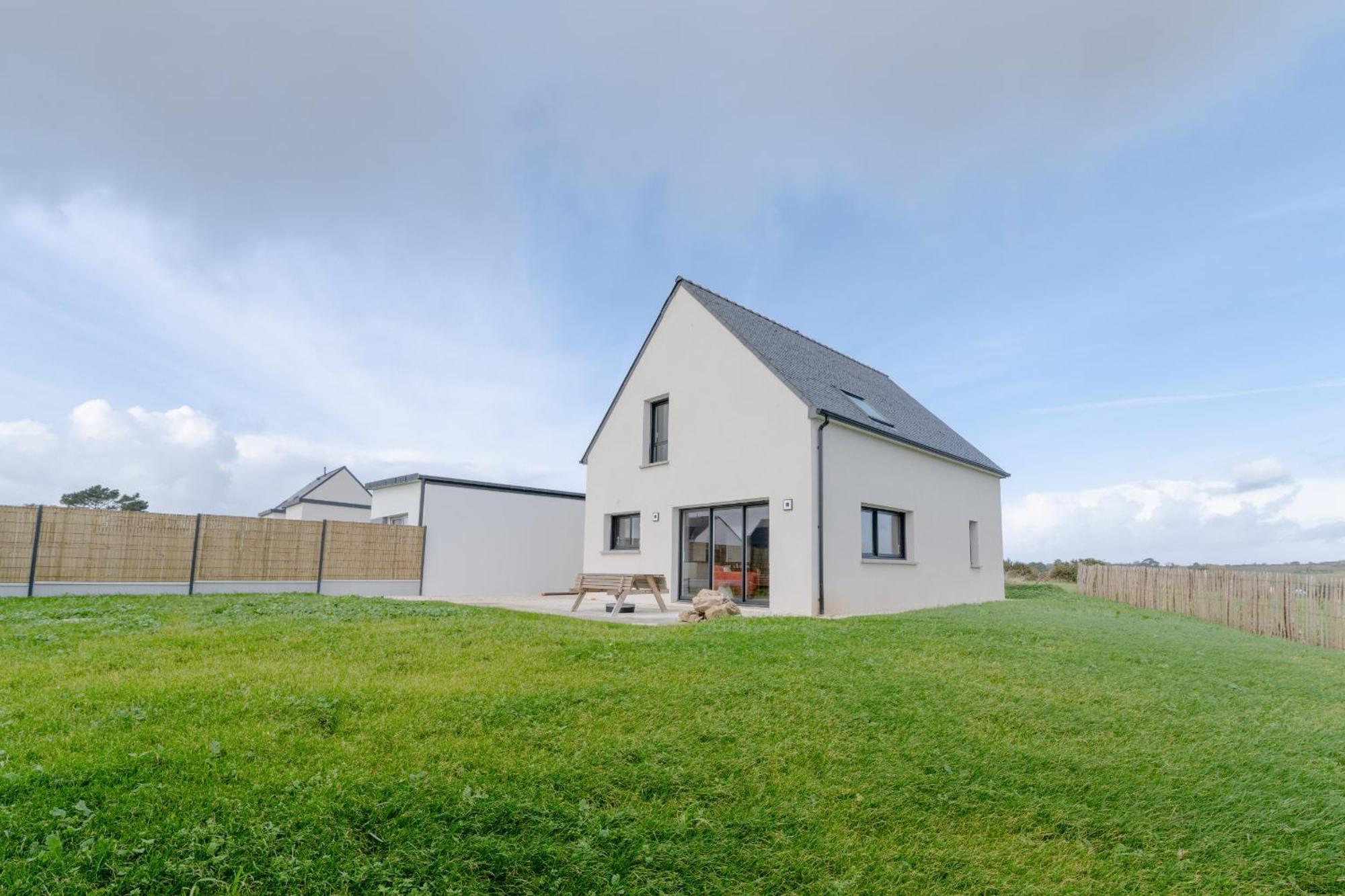 Ty Nevez - Jolie Maison Neuve Avec Petite Vue Mer Saint-Pabu  Exteriör bild