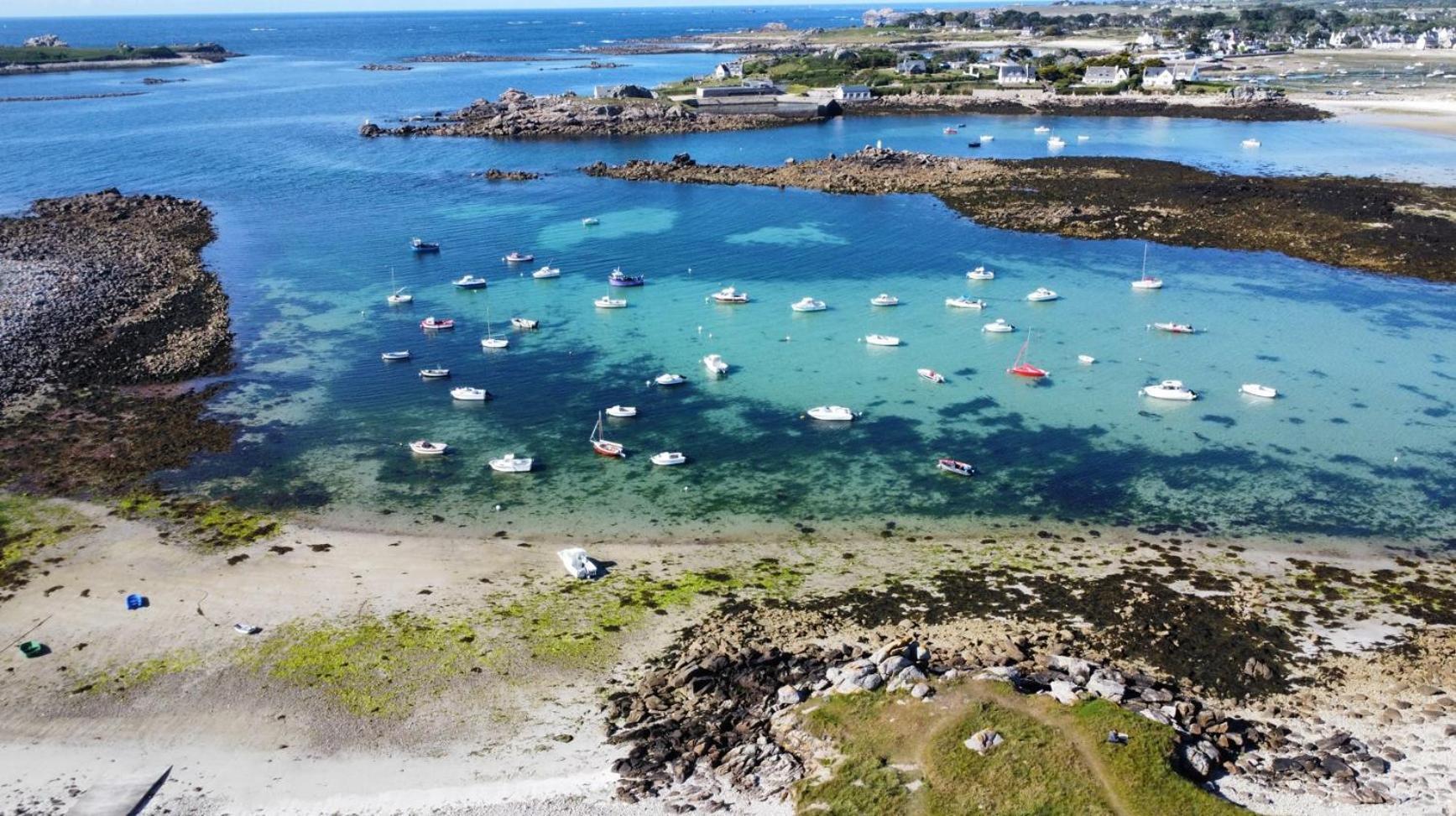 Ty Nevez - Jolie Maison Neuve Avec Petite Vue Mer Saint-Pabu  Exteriör bild