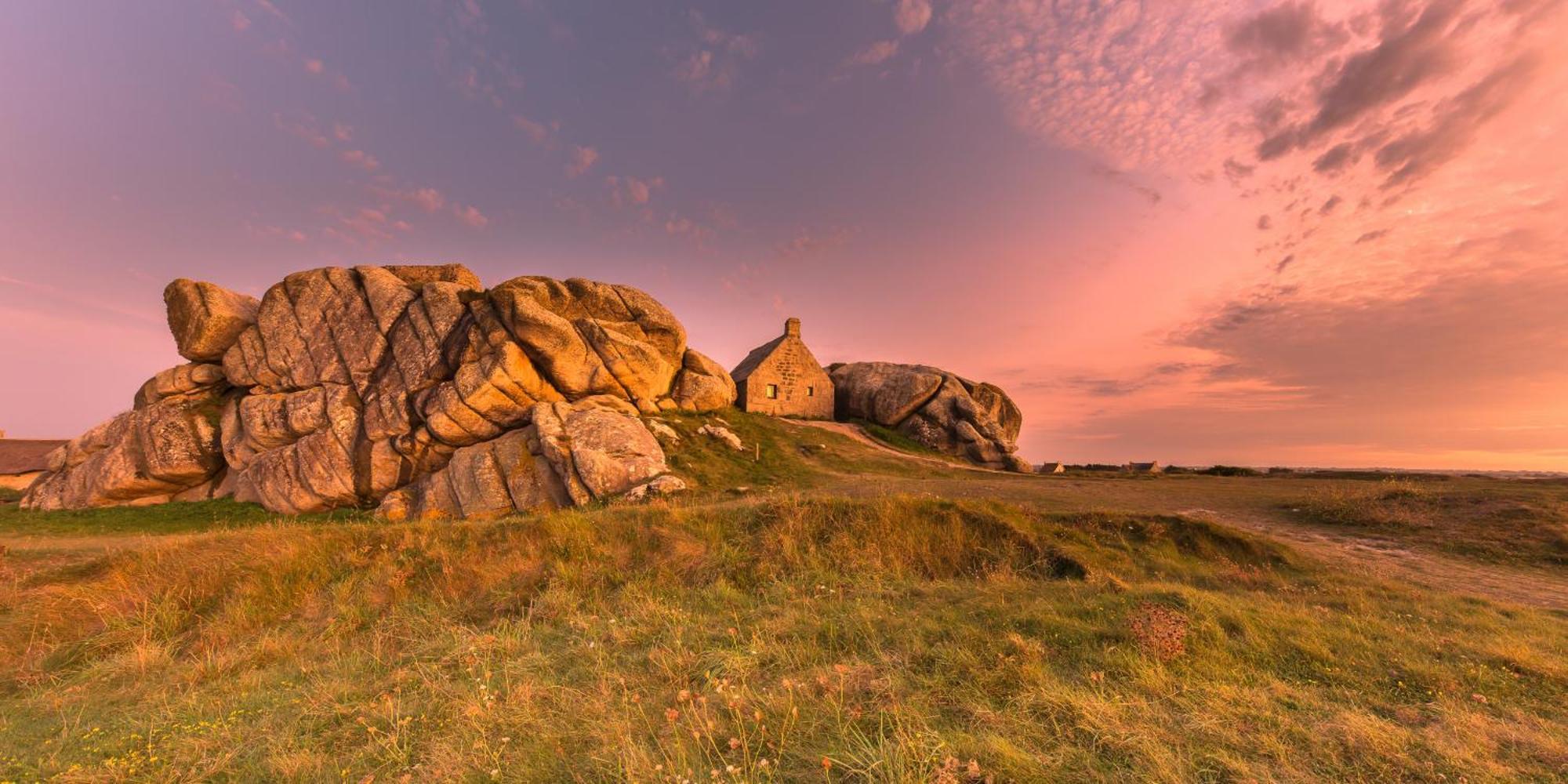 Ty Nevez - Jolie Maison Neuve Avec Petite Vue Mer Saint-Pabu  Exteriör bild