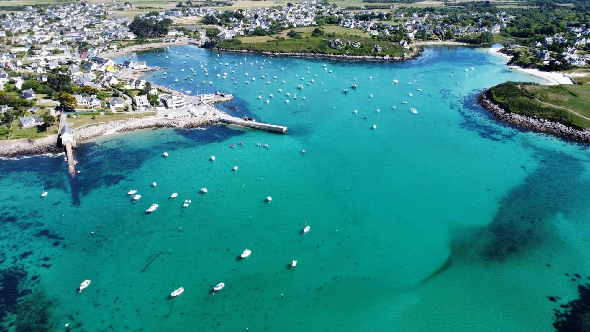 Ty Nevez - Jolie Maison Neuve Avec Petite Vue Mer Saint-Pabu  Exteriör bild